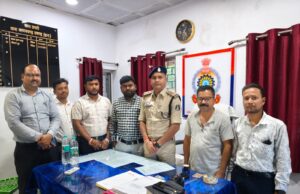 धरमजयगढ़ थाने की कमान संभालेंगे राजेश जांगड़े, प्रेस क्लब संग हुई अहम मुलाकात