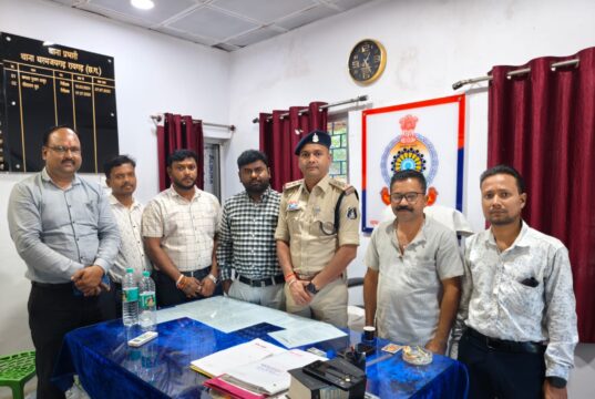 धरमजयगढ़ थाने की कमान संभालेंगे राजेश जांगड़े, प्रेस क्लब संग हुई अहम मुलाकात