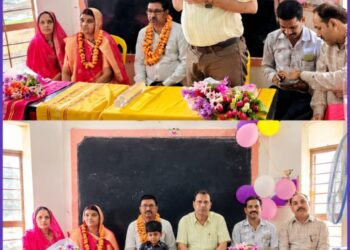 चार दशक की सेवायात्रा को मिला भावपूर्ण सम्मान, प्रधानपाठक मनहरण दास मानिकपुरी को दी गई भावभीनी विदाई