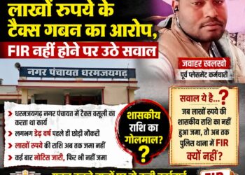 पूर्व प्लेसमेंट कर्मचारी पर लाखों रुपये के टैक्स गबन का आरोप, FIR नहीं होने पर उठे सवाल