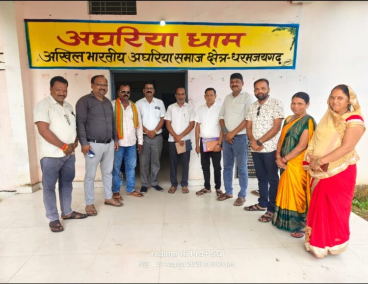 धरमजयगढ़ मंडल भाजपा में संगठन को धार देने की कवायद, अध्यक्ष भरत लाल साहू के नेतृत्व में महत्वपूर्ण बैठक संपन्न