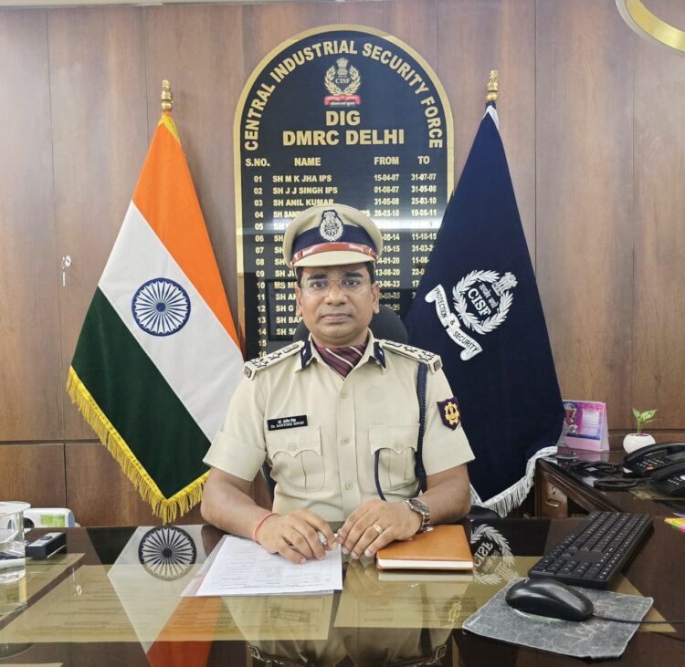 छत्तीसगढ़ के लाल ने संभाली दिल्ली की लाइफ लाइन की कमान, IPS संतोष सिंह बने दिल्ली मेट्रो सुरक्षा के DIG