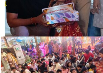 राम सप्ताह के चौथे दिन भक्तिमय हुआ खरसिया, अंचल के बच्चों ने किया हनुमान चालीसा का जाप एवं भजनों की प्रस्तुति